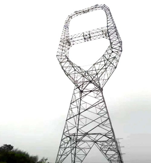 550kV transmission line tower