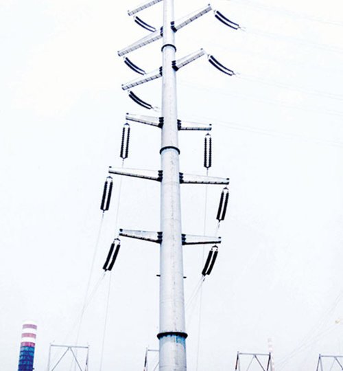 220kV four-circuit90° and terminal tower