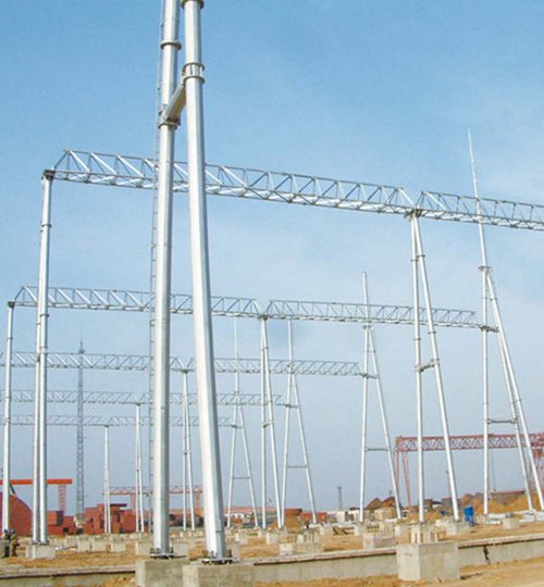 550kV substation steel strucure