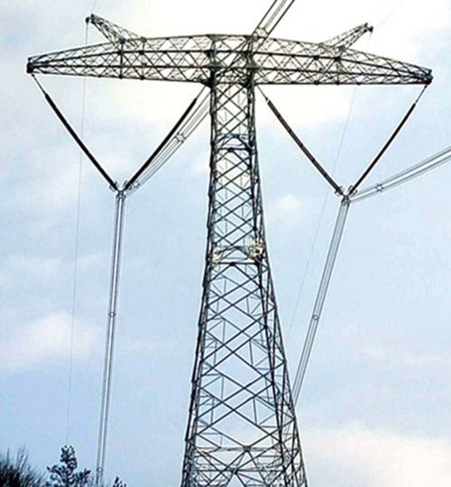 ±800kV UHV DC transmission line tower